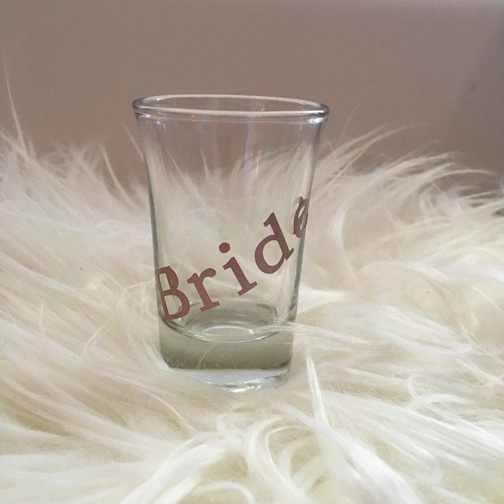 Bride to Be Shot Glass